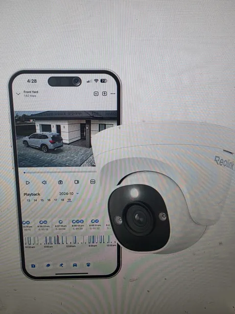 Reolink 16 channel 12MP  IP Camera 4TB NVR kit 8 dome cameras model #NVS16-12MD8