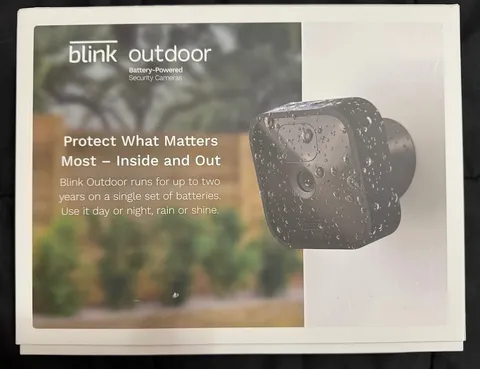 Outdoor Wireless Security Camera System Blink 3rd gen w/Sync 2 & USB Drive 5 Cam