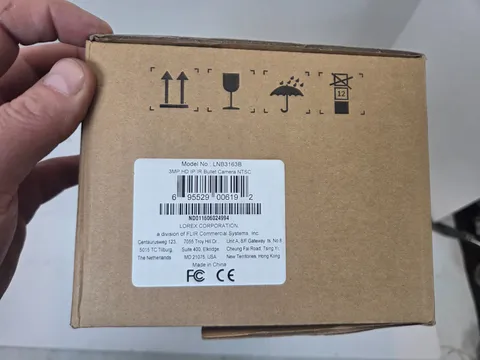 NEW sealed Lorex LNB3163B 3MP Super HD Camera for LNR & NR Series NVR LNB3163