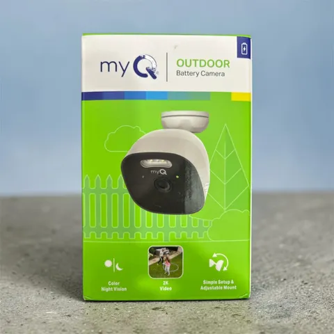 My Q Outdoor Battery-Powered Camera