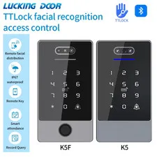 TTLock Face Recognition Access Control Keypad Standalone Waterproof Fingerprint 
