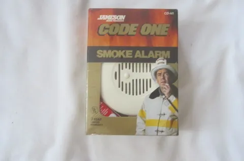BRAND NEW SEALED: VINTAGE 1986 Jameson Home Products Code One Smoke Alarm CD-H1