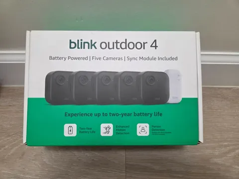 Blink Outdoor 4 (4th Gen) 5-Camera Security System w/ Sync Module Core