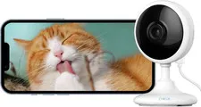 Small Security Camera, Upgraded Indoor Camera for Pets, Dogs, Babies, Smart Wifi