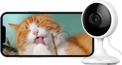 Small Security Camera, Upgraded Indoor Camera for Pets, Dogs, Babies, Smart Wifi