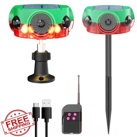 Aojoowey Solar Alarm Motion Detector 1 Remote