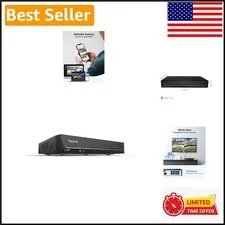 Comprehensive Home Security NVR - 8 Channels, 2TB HDD & Remote Access Features