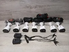 (Lot Of 7) Night Owl CM-FTD4LS-B 2K (4MP) Wired Add-on Camera W Spotlight