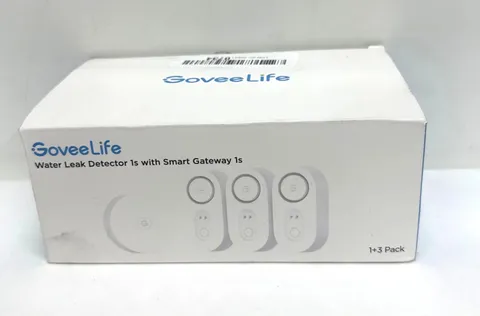GoveeLife Upgraded Smart Water Leak Detector 1s with High Alarm, 3 Pack