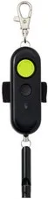 Reimei Fujii Security Alarm with Whistle and Battery Low Indicator Light (Black)