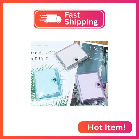 Halyuhn 3 Pack Kpop Photocard Holder, Mini Photo Album 2x3 for Fujifilm Instax M