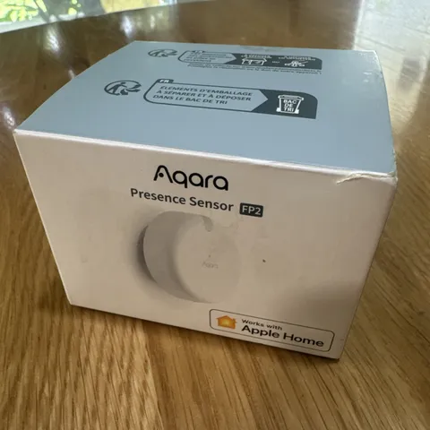 Aqara Presence Sensor FP2 White Wi-Fi Indoor, Apple Home/Alexa/SmartThings