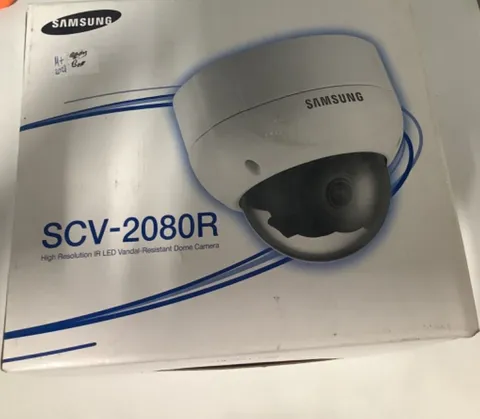 Samsung SCV-2080R Dome Camera White New Open Box