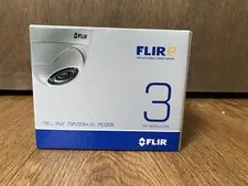FLIR PE133E 3MP Fixed HD IP Weatherproof Dome Camera with Night Vision
