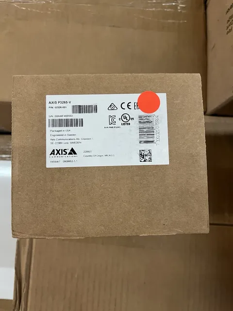 NEW AXIS P3265-V 2MP 02326-001 - IP Network Dome Camera