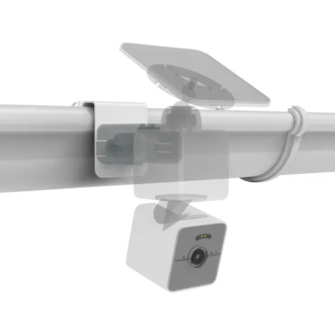 Koroao Gutter Mount for WYZE Solar Cam Pan Security Camera (White)