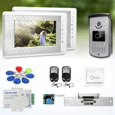 7" Video Door Entry Call System with Mute Mode for Home Security for House/ Flat