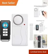 Door Alarm Wireless Anti-Theft Remote Control Door and Window Security Alarms