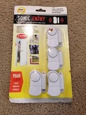 Wireless Audible Door and Window Alarm System, 4-Pack