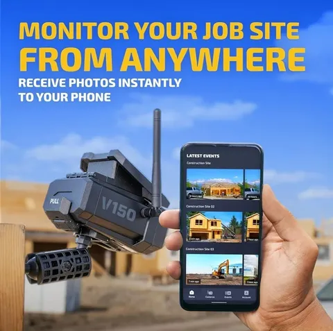 Vosker V150 LTE Cellular Security Camera Pre-Owned Outdoor Wireless Go Anywhere: