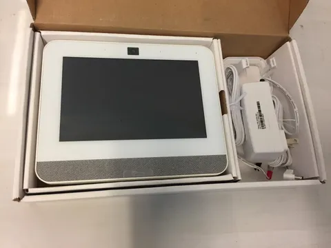 Qolsys IQ Panel 4 IQP4001 Touchscreen Wireless Smart Security Alarm System White