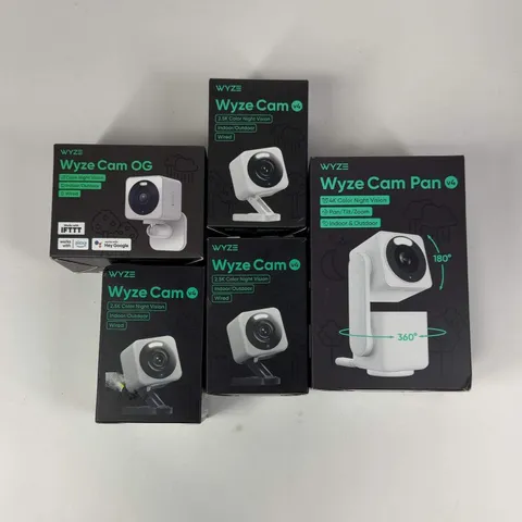 New Wyze Indoor/Outdoor Turret Security Camera Set Camera WYZEC4 Unclaimed