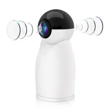 World's First 720° Dual Fisheye Camera | See Your Entire Room at Once with Ze...