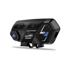 Motorcycle Bluetooth Intercom,  M1S Pro 2000m 8 Riders Group Motorbike Helmet