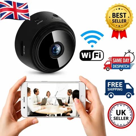 Mini Wireless Record Camera WiFi IP Home Security DVR Night Vision HD USB 1080P