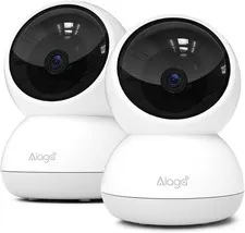 Alaga Indoor Security Camera,3K 5G and 2.4G WiFi, 360° Pan/Tilt