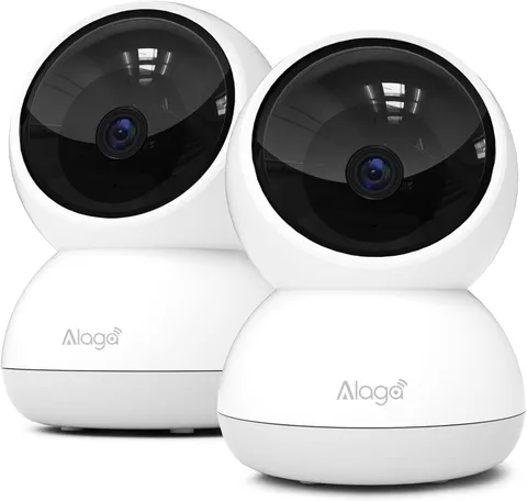Alaga Indoor Security Camera,3K 5G and 2.4G WiFi, 360° Pan/Tilt