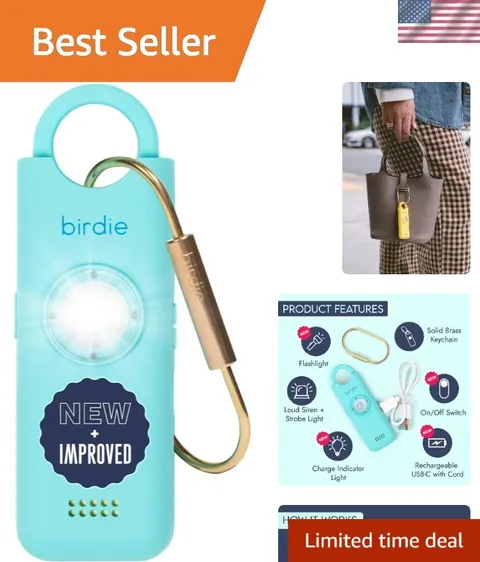 She’s Birdie 3.0 New Version – The  Personal Safety Alarm for Women by Women–...