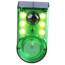 Solar Outdoor Motion Sensor Alarm - Ultrasound & Alarms 129db Motion 1Pcs