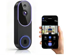1080P Wireless Video Doorbell Cameras with AI Human Detection & Motion Detection
