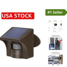 Weatherproof Smart Driveway Alarm with Adjustable Detection and App Connectivity