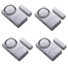 Wireless Home Security burglar alarm, Magnetic Sensor Door Window Alarm, Supe...