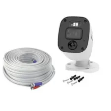 Swann PRO-1080MQB 1080p Enforcer Bullet CCTV Camera Flash Light Audio 4680