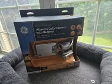 GE Home Monitoring Wireless Color Camera w/Receiver, NEW/Sealed