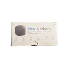 Blink Outdoor 4 Smart Security Camera Battery Powered Wireless Alexa NEW