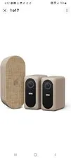 Nooie Cam Pro 2K Security Camera Spotlight 2-way Audio Color Night Vision Base