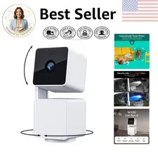 Versatile Security Camera with Smart Features, Night Vision & Mobile App Control