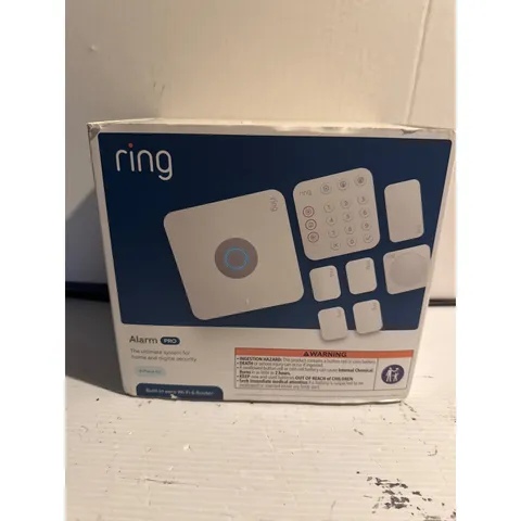 Ring Alarm Pro 8-Piece Security Kit with Built-in eero Wi-Fi 6 Router White