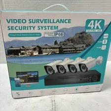 Video Surveillance Security System 4K Ultra HD