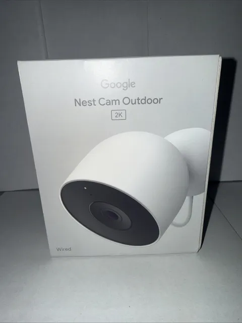 Google Nest Cam Outdoor (Wired, 2nd Gen) Security Camera