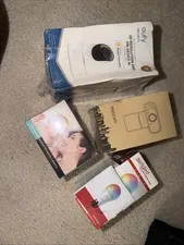 Security Cameras And Smart Bulb