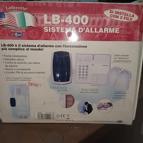 LB-400 ALARM SYSTEM