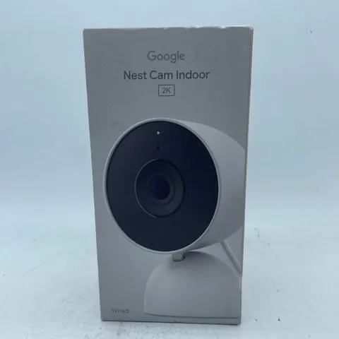 New Google Nest Cam 2k Wired Indoor Camera Snow G1NRR