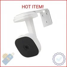 Metal Wall Mount for myQ Smart Garage Security Camera, No Drill Weatherproof Mou