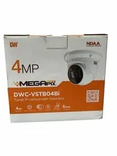NEW DW Digital Watchdog DWC-VSTB04Bi 4MP Megapix Turret IP Camera Fixed Lens