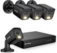 ANNKE 8CH Security Cameras System with AI Human/Vehicle Detection